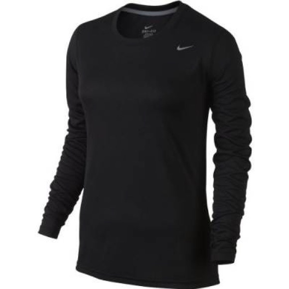 nike women's legend long sleeve tee